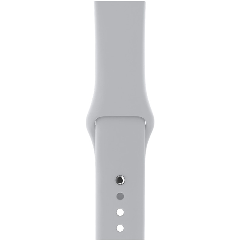 Apple Watch Series 3 38mm okosóra ködszürke szilikon + Apple Watch Series 3 38mm okosóra ködszürke szilikon +