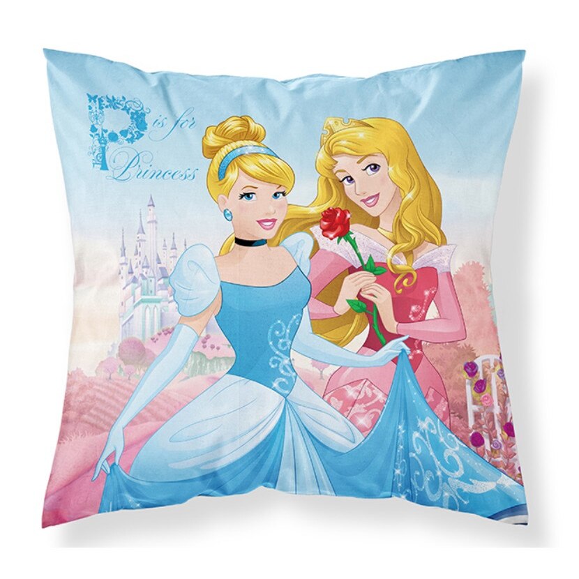 Perna, Princess, albastru deschis, 40x40cm