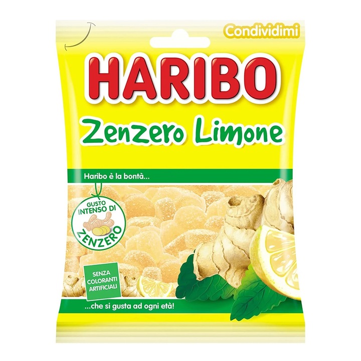 HARIBO 100 GR. ginger si lemon