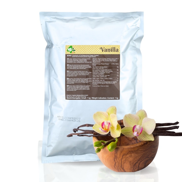 Pudra cu aroma de Vanilie 1, 00 kg, Efe Universe ideal pentru bubble tea