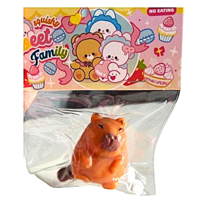 ΠΠ³ΡΠ°ΡΠΊΠ° Capybara Squishy, Π°Π½ΡΠΈΡΡΡΠ΅Ρ, ΠΊΠ°ΡΡΠ²Π°, Π³ΡΠΌΠ΅Π½Π°