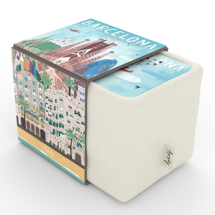 Пъзел Барселона Гауди, Londji, +9 години, 500 части