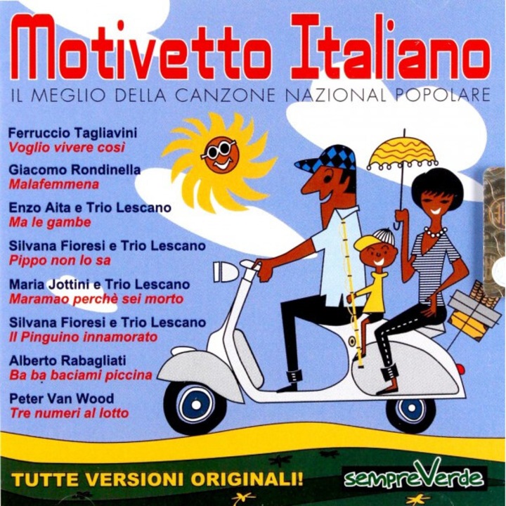 Motivetto Italiano - Il Meglio Della Canzone Nazional Popolare [CD]
