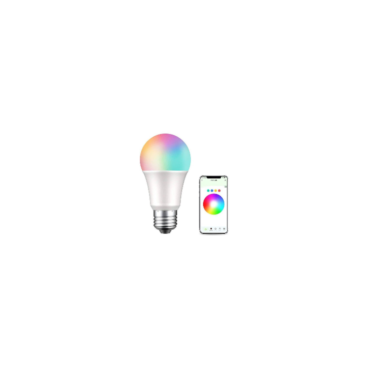 SUEVA® Smart LED крушка E27 A60 9W 2700-6500k Цвят RGB Ритъм Регулируем，Tuya