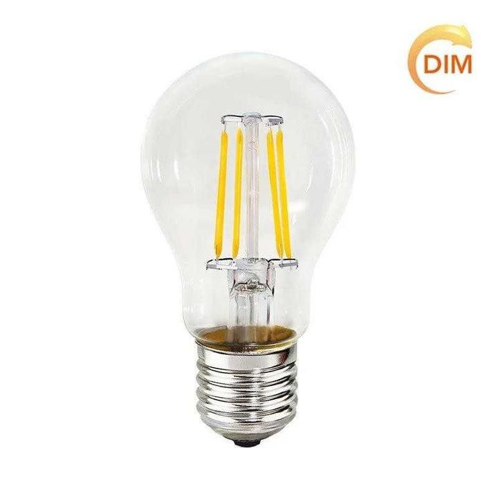 SUEVA® LED крушка с нажежаема жичка Димируема класическа A60 E27 8W 800Lm топла светлина 2700K