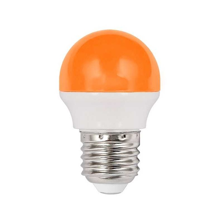SUEVA® LED крушка E27 G45ZD 2W Оранжева