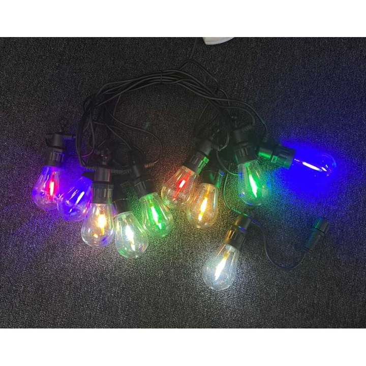 Светещ гирлянд SUEVA® 5 метра с 10 LED крушки цвят Meteor