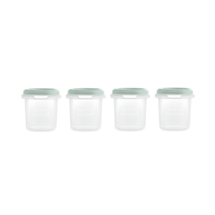 Recipiente alimentare sigilate ermetic Dolce 4x200 ml - Mint