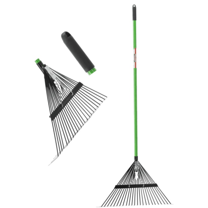 Grebla reglabila cu maner din fibra de sticla - 58 x 40 x 150 cm