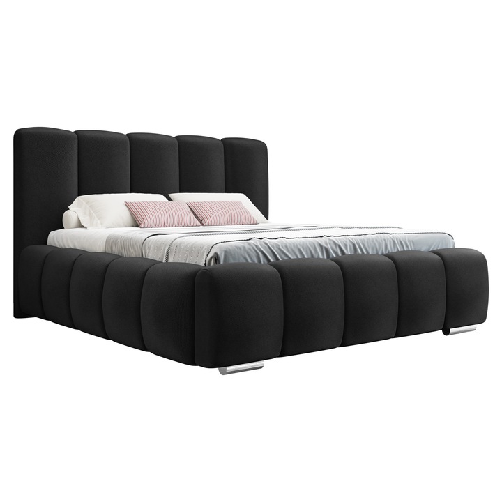 Pat Lisko 140x200, MIRJAN24, negru, 160x222x112 cm