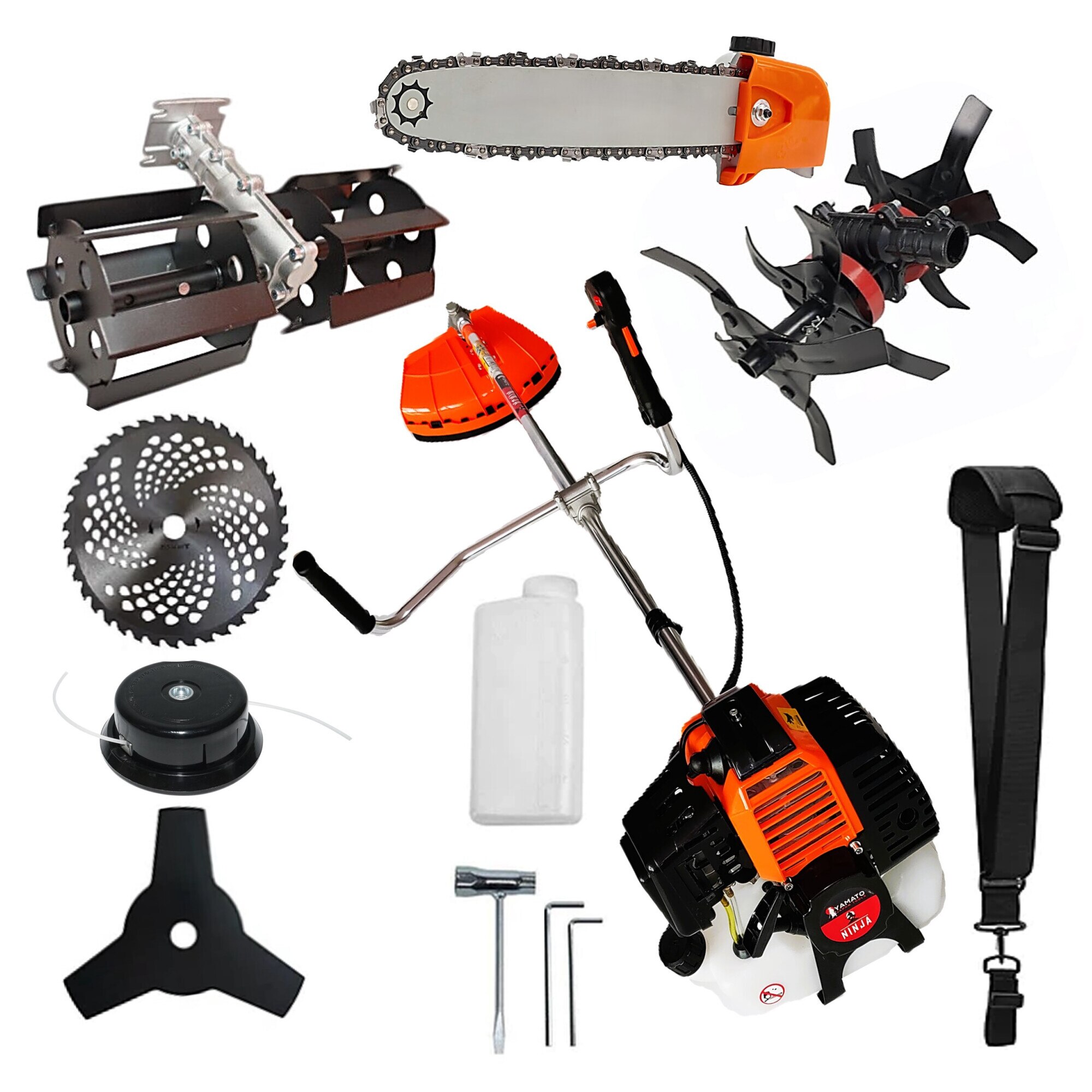 Set Motocoasa Multifunctionala Yamato® Japan Tools Model Ninja 6Cp