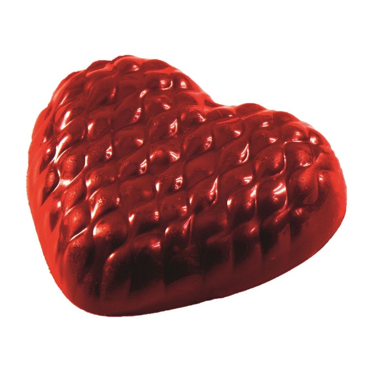 Forma ciocolata policarbonat Inimi Groove