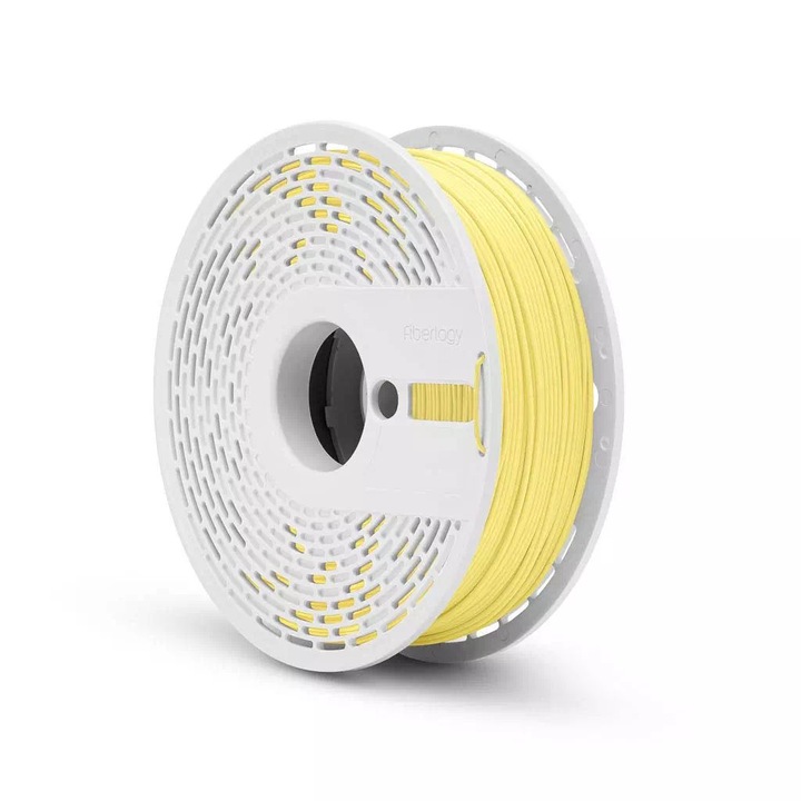 Filament 3D, Fiberlogy, Easy PETG, Galben Pastel, 1.75mm, 0.85kg