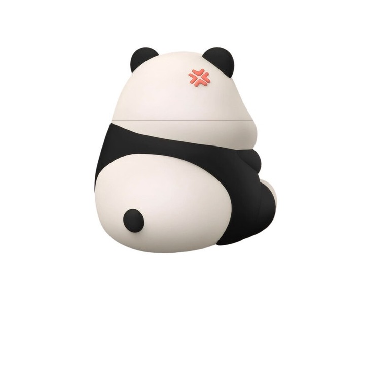 Panda fülhallgató tok, AirPods 3-hoz, fehér/fekete