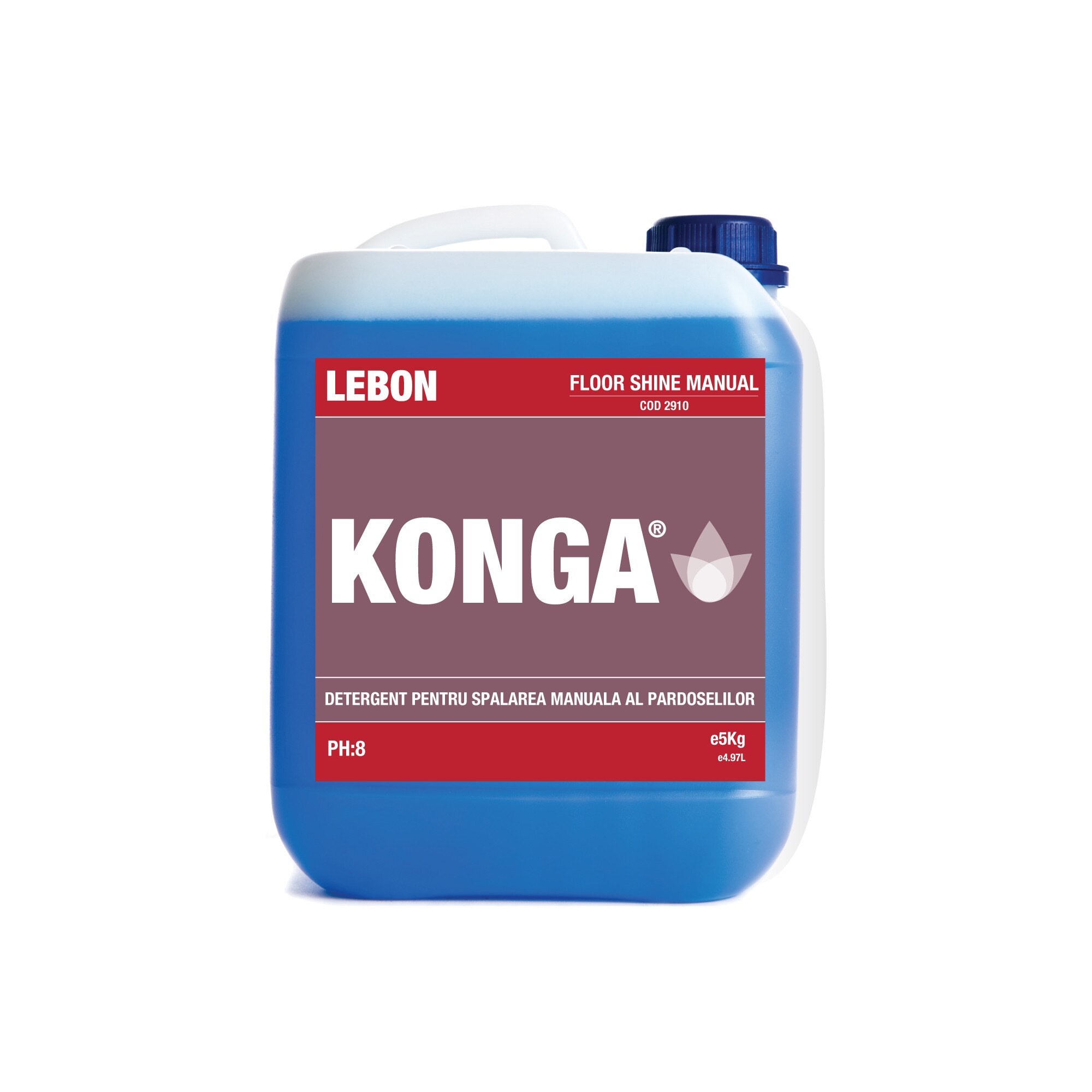 Detergent Profesional Pentru Pardoseli, Manual, 5L