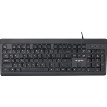 Tastatura cu fir MYRIA MY8518, USB, negru Tastatura cu fir MYRIA MY8518, USB, negru