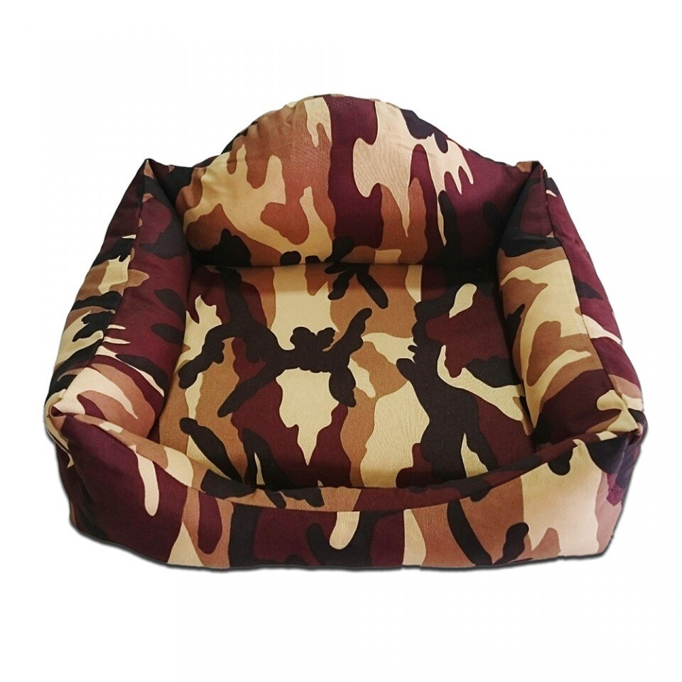 Pat caini confortabil - Savana Mimetico - 60 cm