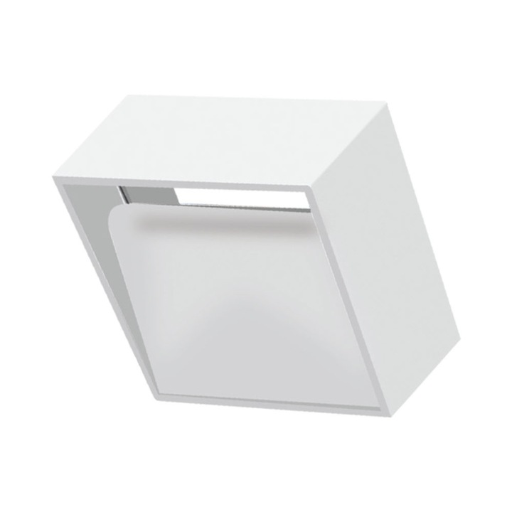 Braytron LED Falilámpa, 8W, 3000K, Fehér