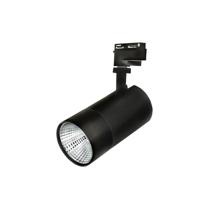 Spot led, pe sina negru 3000k 30w 2660lm cob br plu