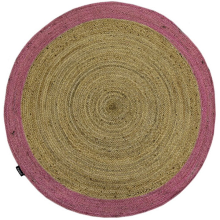 Bakero Covor Roberta 71 natural/pink (⌀ 120 cm)