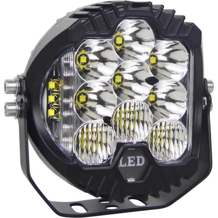 LED munkalámpa 50W, El Contente, 7 hüvelyk, fehér fény, IP67