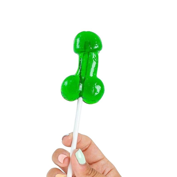 Pénisz alakú ehető nyalóka alkohollal, SecretPlay, mojito, 26g