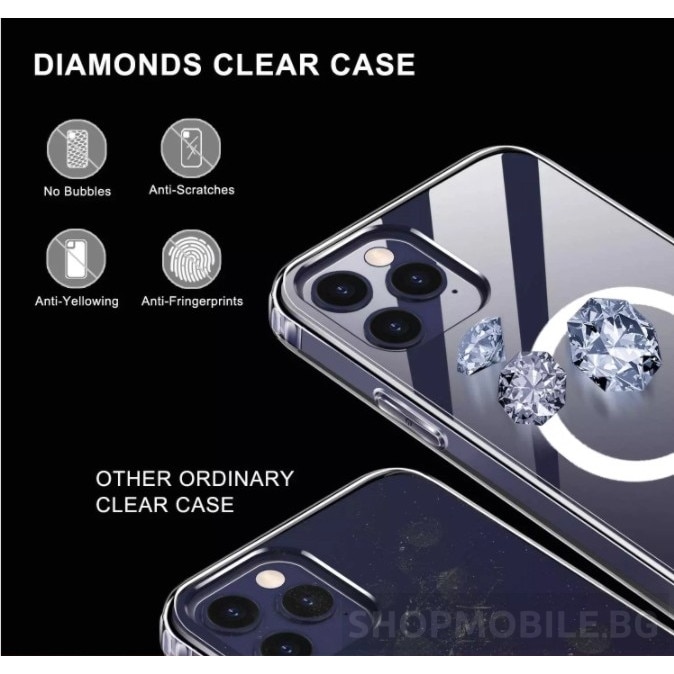 Husa telefon, Hurtel, Policarbonat/Poliuretan, Compatibil cu Apple iPhone 15, Transparent