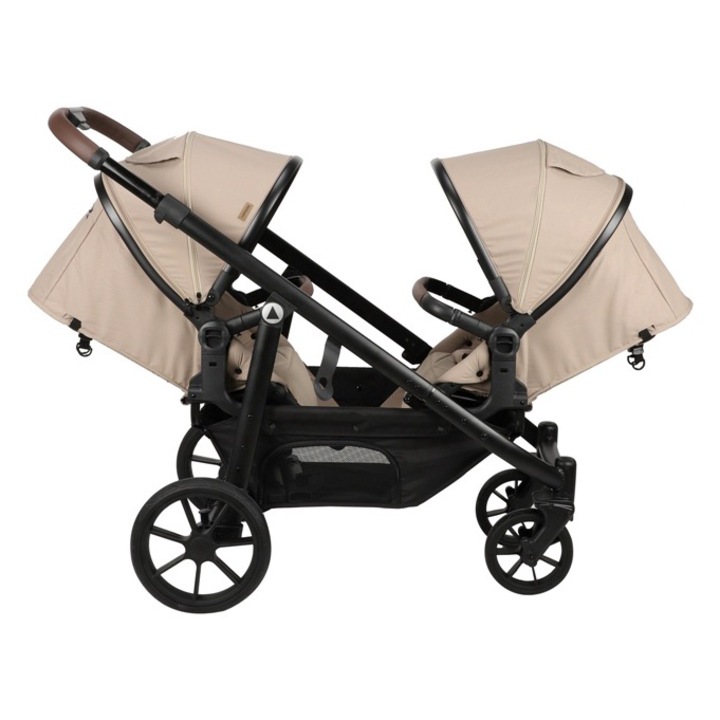 Количка за близнаци Topmark NL 2Combi Sand, бежова