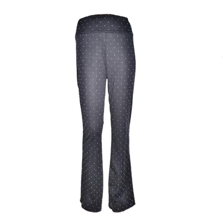 Elegáns kiszélesedő nadrág lányoknak Mini Junior PNT-23501-N, Fekete 117144