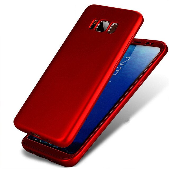 Husa FullBody MyStyle Red pentru Samsung Galaxy S8