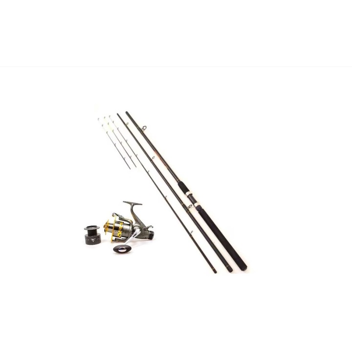 Feeder bot készlet kt3000 orsóval, dobóerő 120/180g-3,6m