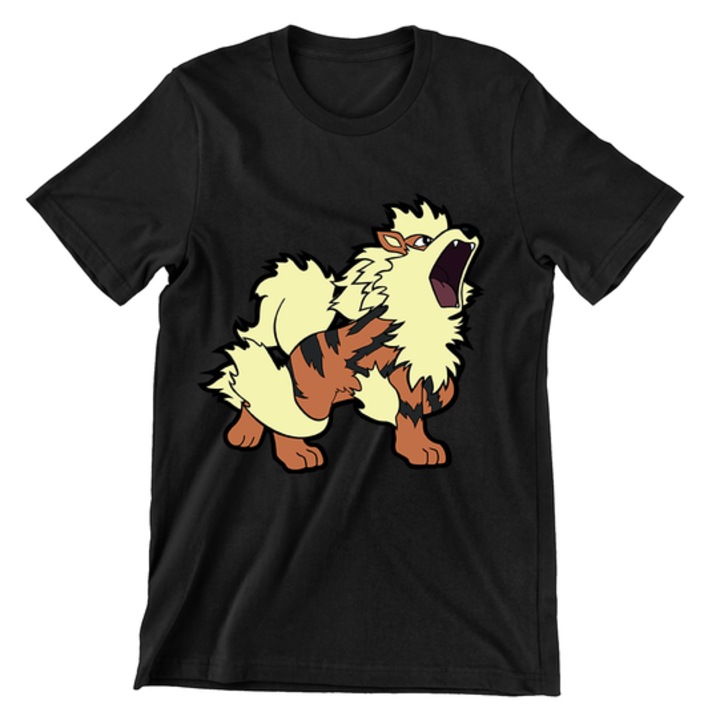 Gyerek póló, Pokemon Universe, Arcanine, fekete, Fekete