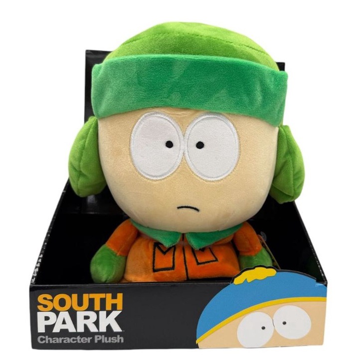 Figurina Plus Kyle Broflovski, South Park, Comedy Central, Dimensiune 25 cm
