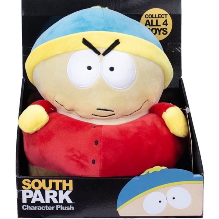 Figurina Plus Eric Cartman, South Park, Comedy Central, Dimensiune 25 cm