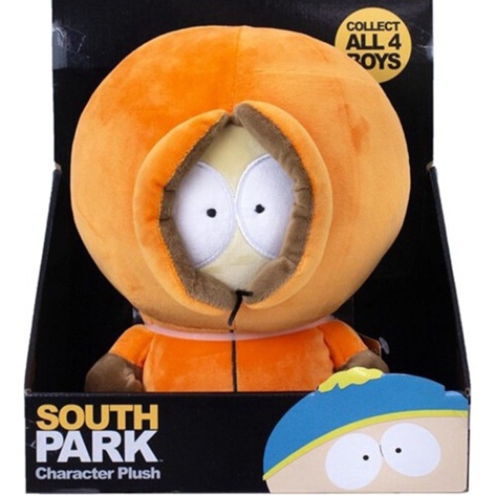 Figurina Plus Kenny McCormick, South Park, Comedy Central, Dimensiune 25 cm