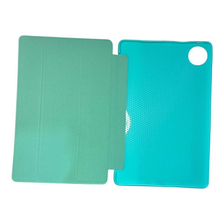 Husa Huawei MatePad Pro 11 (2022), 11inch, UltraSlim de tip stand, cu functie sleep/wake-up, Sigloo, verde electric