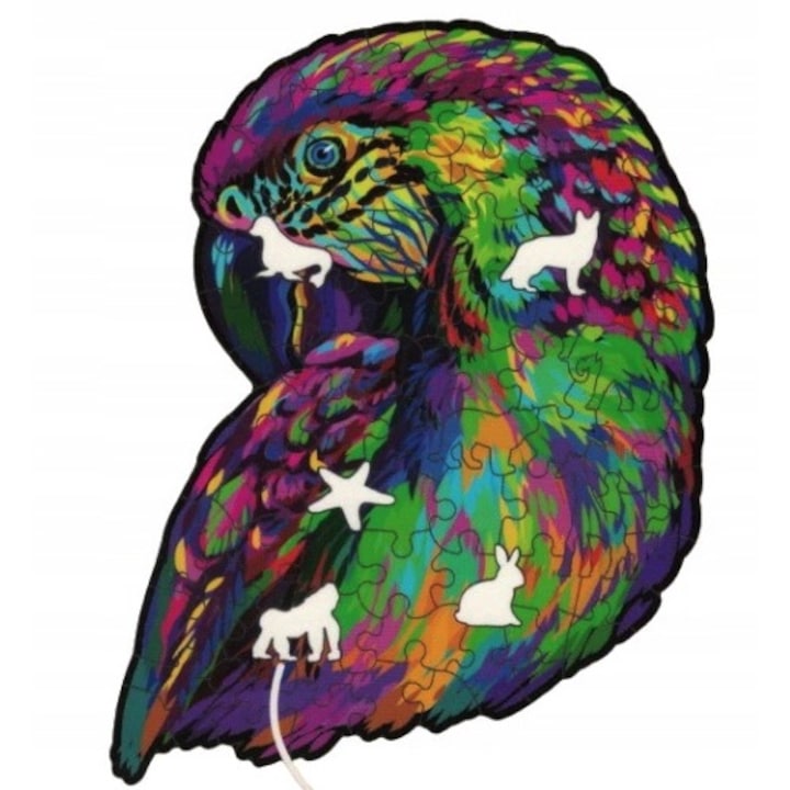 Kirakó, Nincs, Papagáj, 86 darabos, Klasszikus