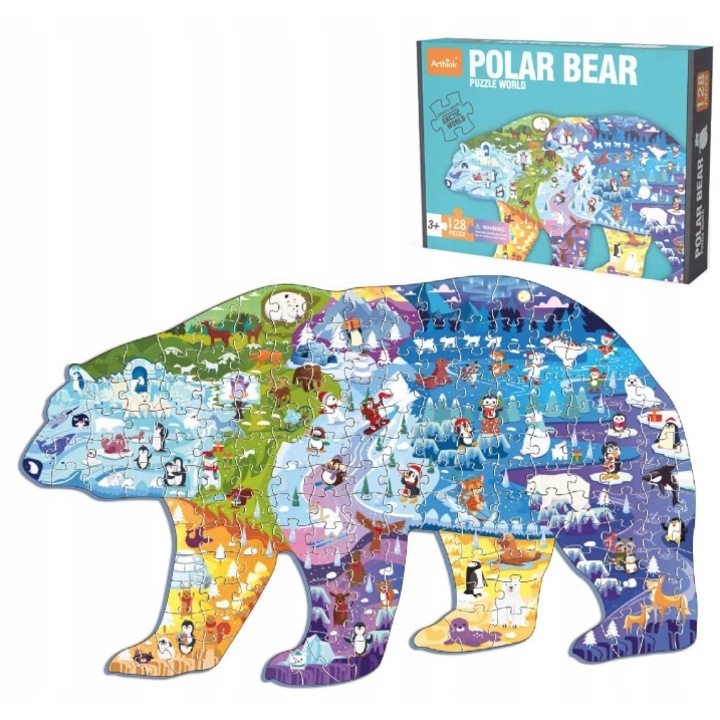 Пъзел, Класически, Урсус, 128 части, 70 x 43 см