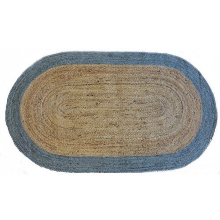 Bakero Covor Roberta oval 58 natural/silver (90x160 cm)