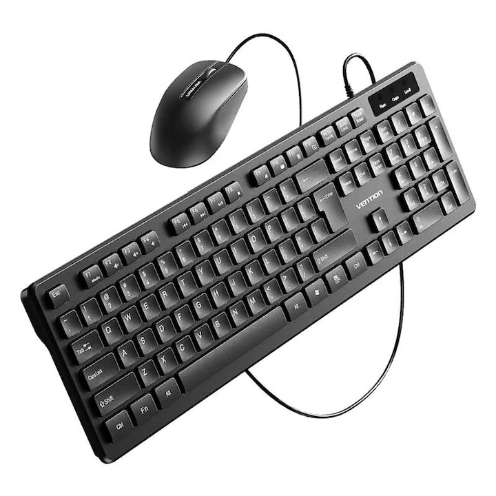 Tastatura cu caractere mari, Fokelyi, galben, protectie impotriva stropirii, 105 taste, 44.5x13x2cm,Tastatura Mecanica Colorata, Tastatura Calculator