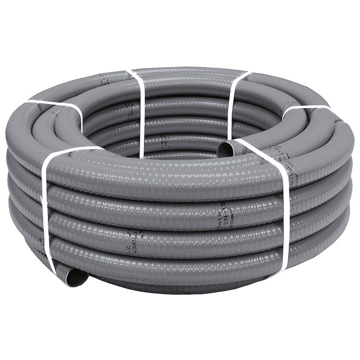 Furtun flexibil din PVC ranforsat Ø 50 - 25 metri
