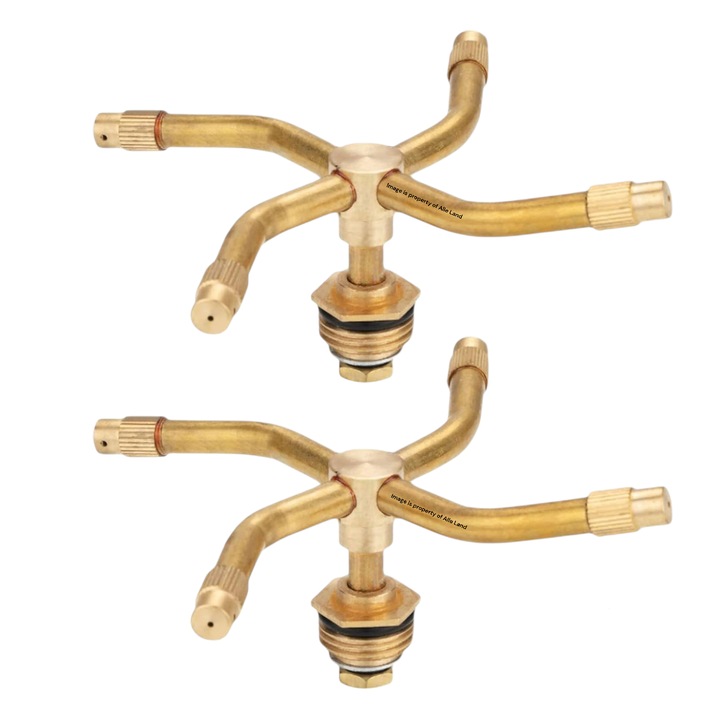 Комплект от 2 високопроизводителни пръскачки за пръскане на тревни площи, градини, оранжерии, универсална 1/2 връзка, оборудвана с уплътнителен О-пръстен