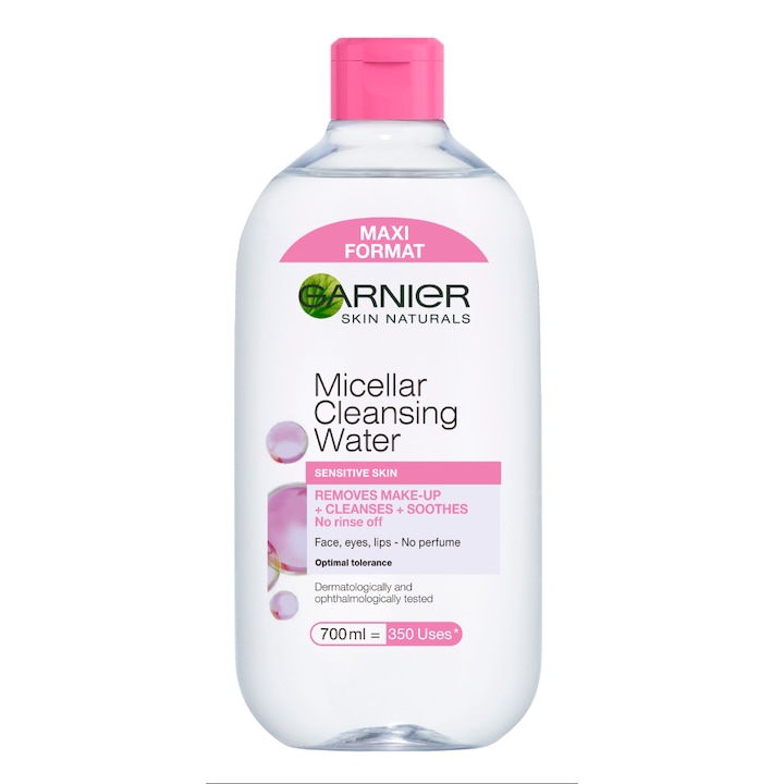 Мицеларна вода Garnier Skin Naturals за чувствителна кожа, 700 мл