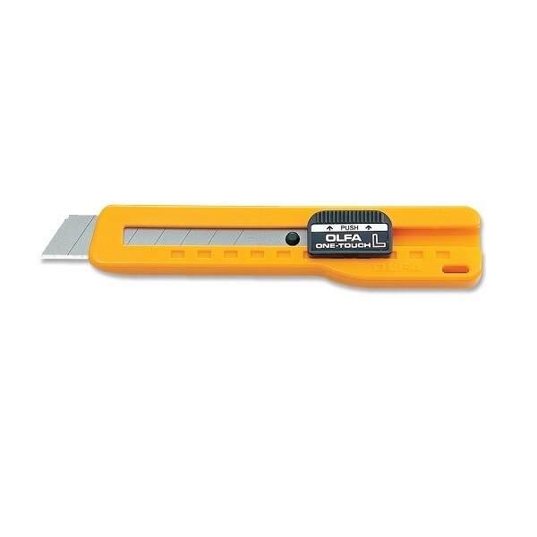 Cutter-cutit SL-1 cu Lame de 18 mm pentru utilizare in conditii grele - OLFA
