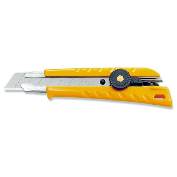 Cutter-cutit L-1 Green, cu Lama de 18 mm pentru utilizare in conditii grele - OLFA