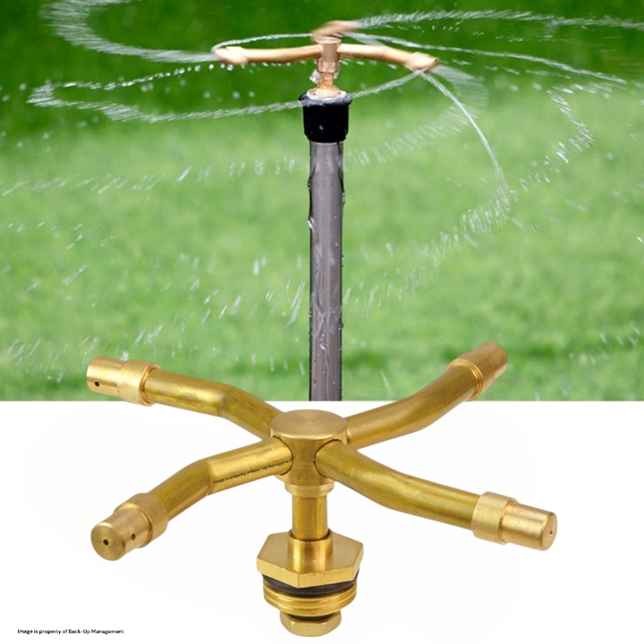 Ротационен разпръсквач 4 производни за морава, овощна градина, градина, двор, солариум, оранжерия, връзка външна резба 1/2