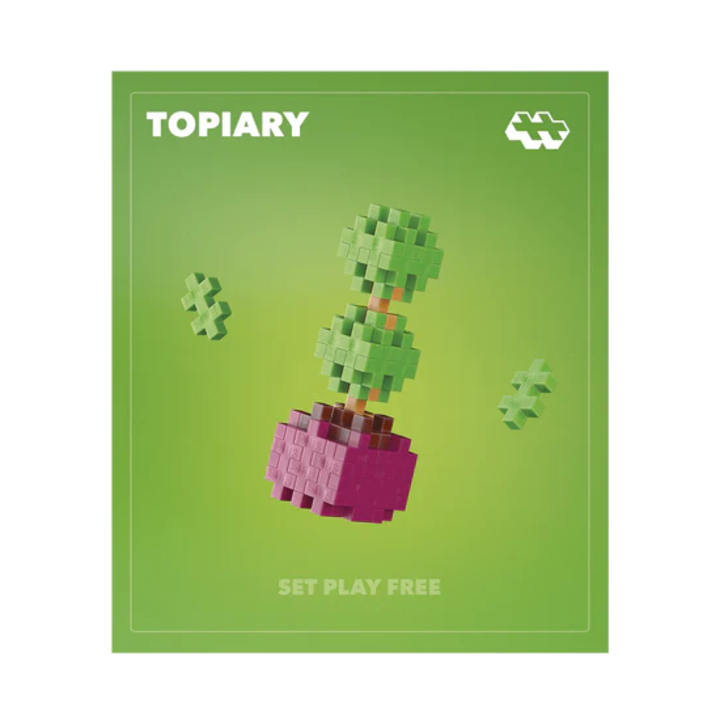 Set constructie Plus-Plus, PLANTE - Topiary