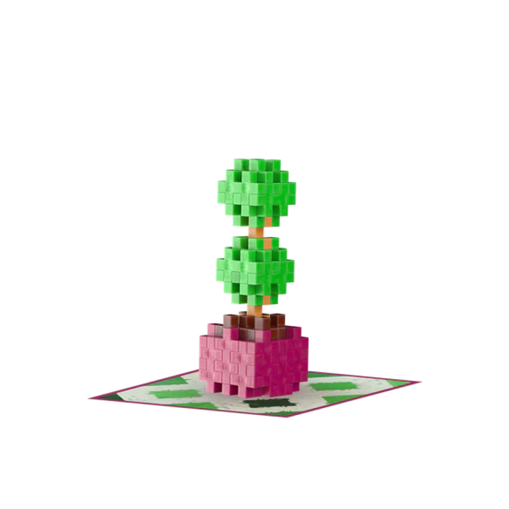 Конструктор Plus-Plus, PLANTS - Topiary