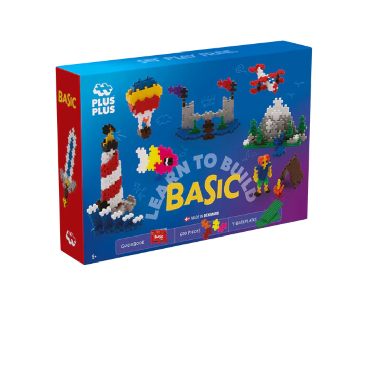 Set constructie Plus-Plus, 600 piese, Invata sa construiesti