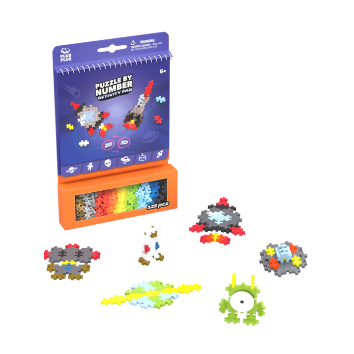 Set de Activitati Plus-Plus, 125 piese, Spatiu